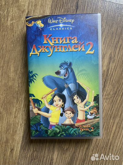 Видеокассеты vhs с детскими мультфильмами