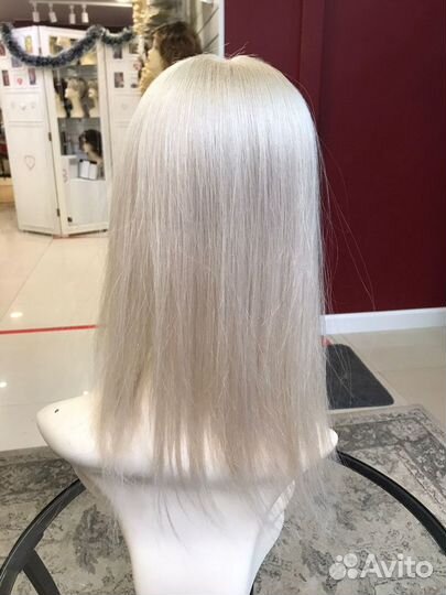 Накладка из натуральных волос 35см