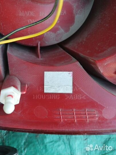 Фонарь задний левый Chevrolet Aveo T200 2003-2008