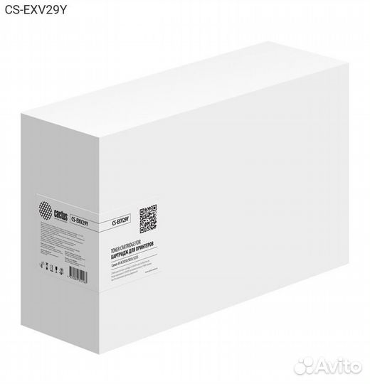 Тонер-картридж cactus C-EXV29 Лазерный Желтый 2700