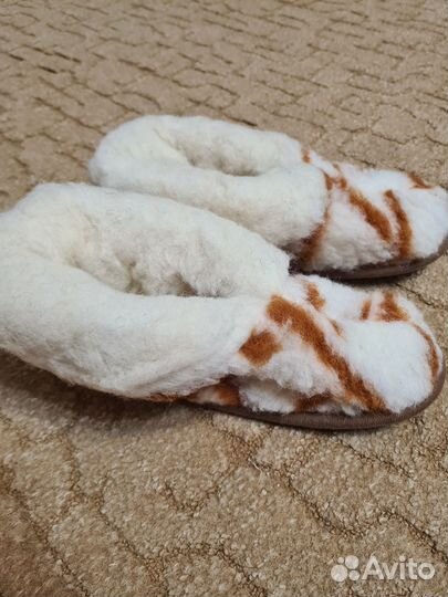 Чуни из натуральной овчины