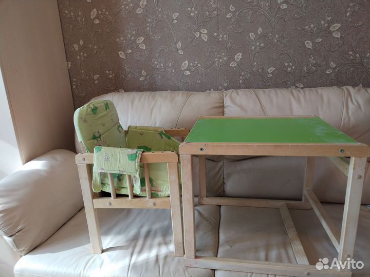 Стульчик для кормления трансформер столик стул