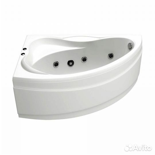 Ванна акрил 150х90 BAS Вектра 110561 левая на кар