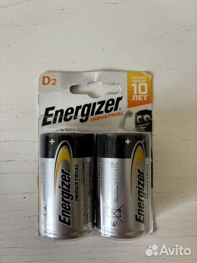 Элемент питания (батарейка) Energizer D2 / LR20