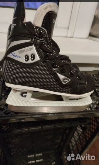 Коньки хоккейные детские Graf 28 размер