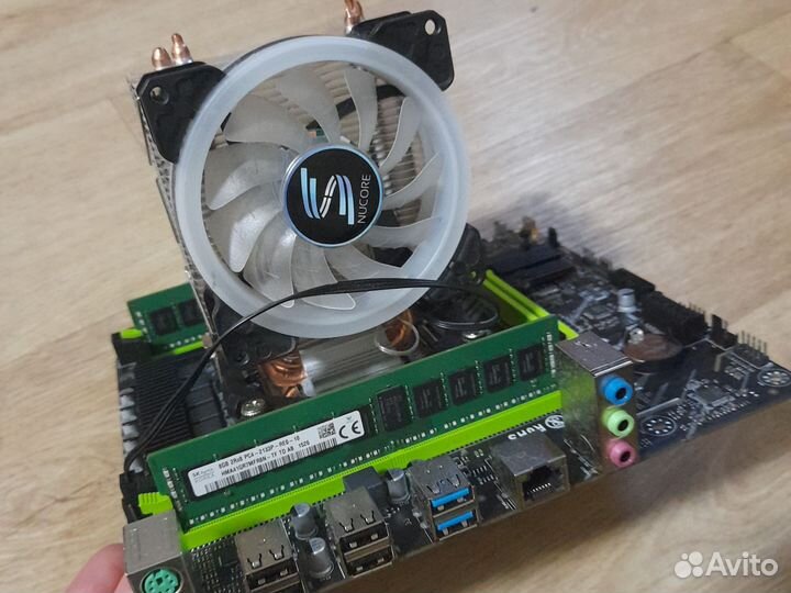 3.5ггц Игровой пк куллером, процессором, памятью