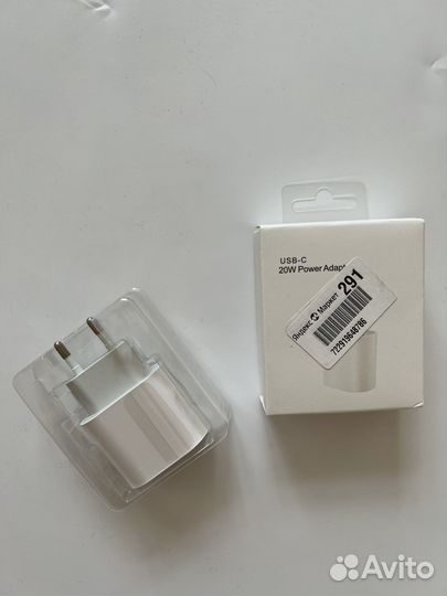 Новый адаптер type-c 20 Вт. для iPhone/ Android