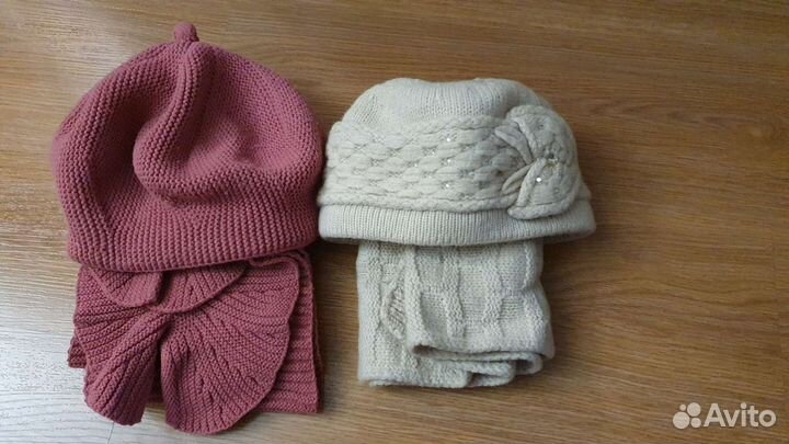 Комплект шапка + шарф