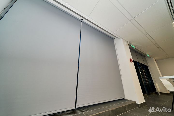 Рулонные шторы с пультом ду