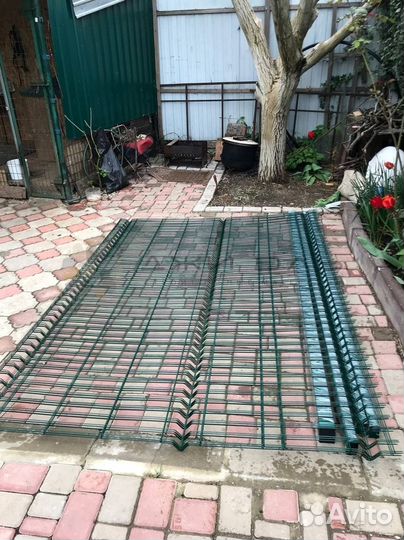 Забор сетка 3D