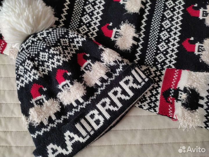 Комплект шапка и шарф