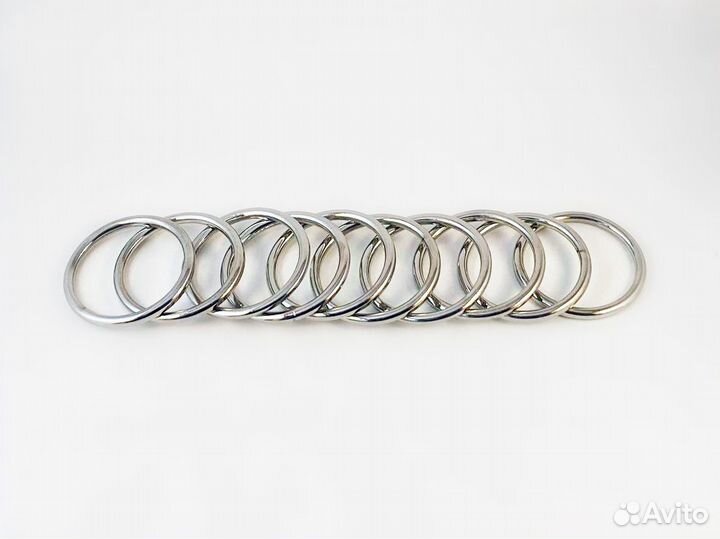 Кольца металлические для рукоделия 10 шт, 50 мм