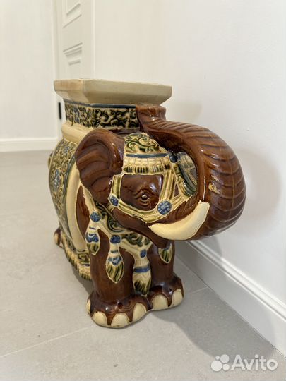 Слон керамический/подставка