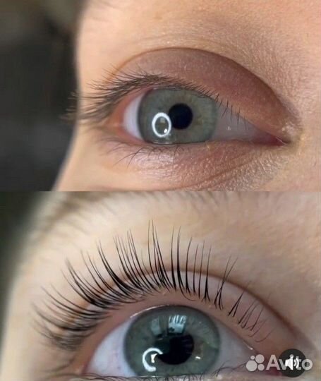 Ламинирование ресниц.Ботокс ресниц. Окрашивание