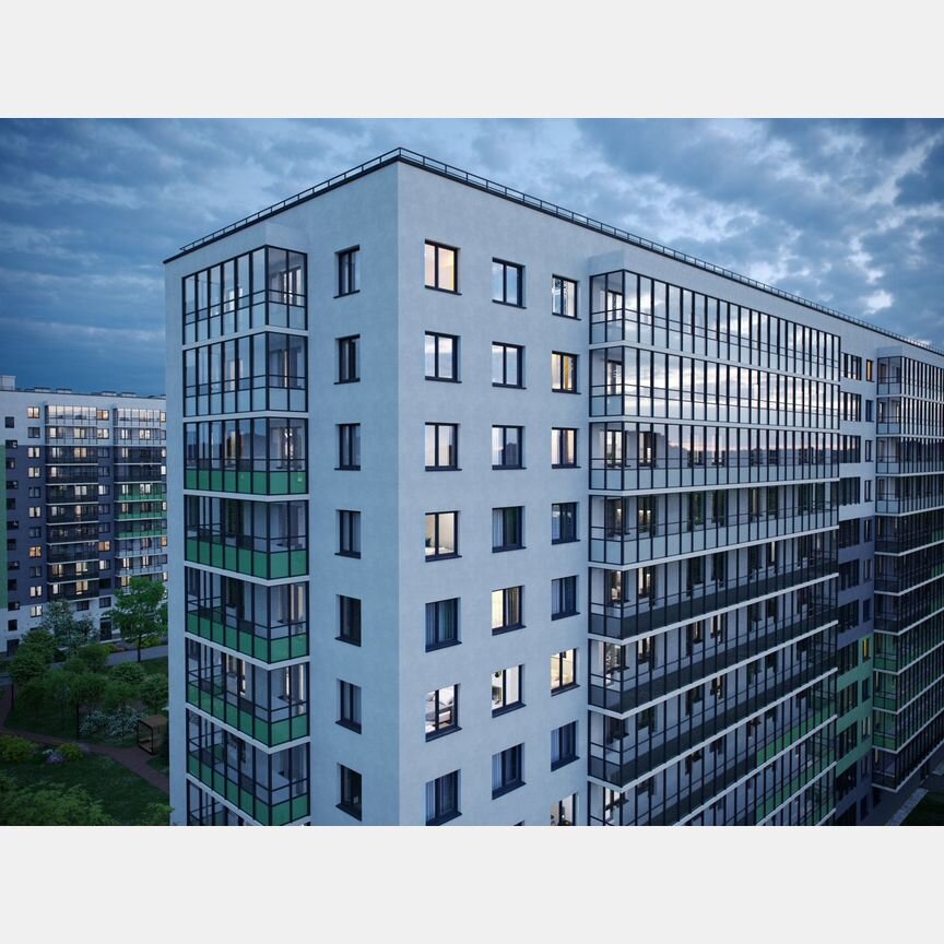 Квартира-студия, 22,3 м², 4/12 эт.