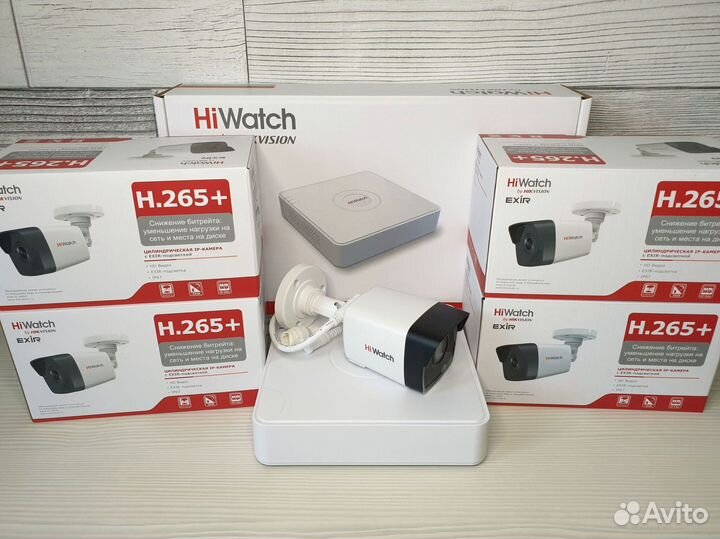 Комплект ip видеонаблюдения