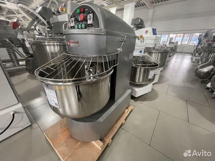 Тестомес спиральный 80л