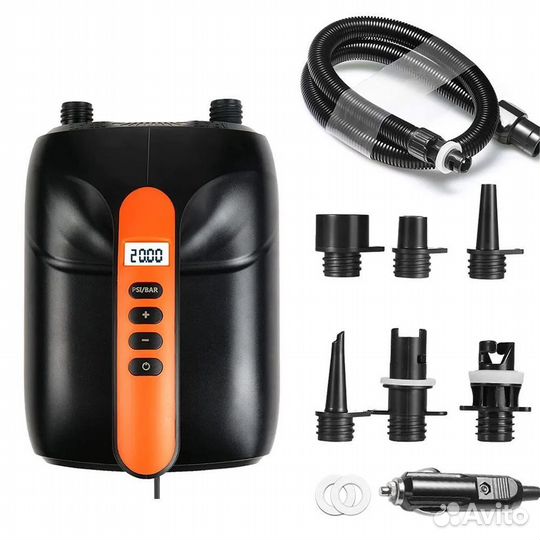 Насос электрический двухступенчатый