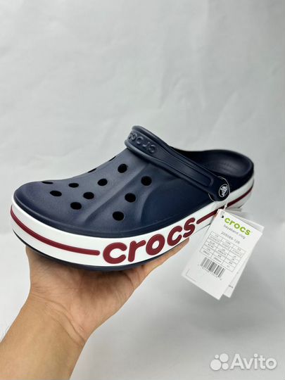 Crocs сабо синий мужские