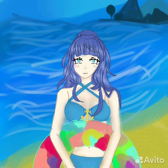 Рисунки на заказ аниме