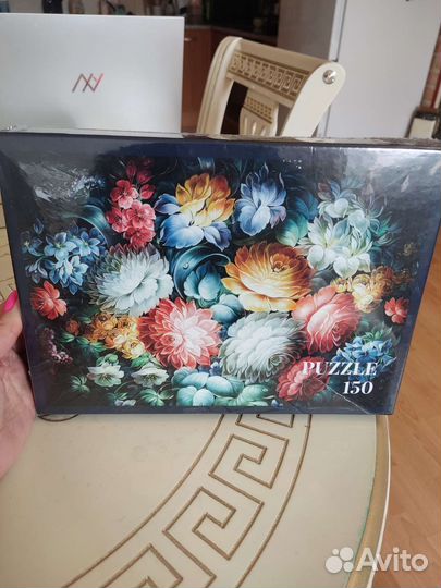 Пазлы Жостово сувенирные, новые