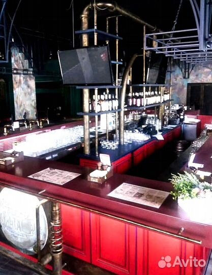 Ресепшн для офиса из искусственного камня