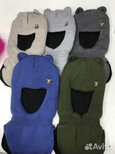 Шапка шлем новая для мальчиков и девочек