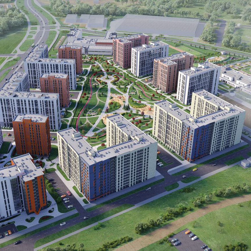 1-к. квартира, 37,6 м², 3/12 эт.