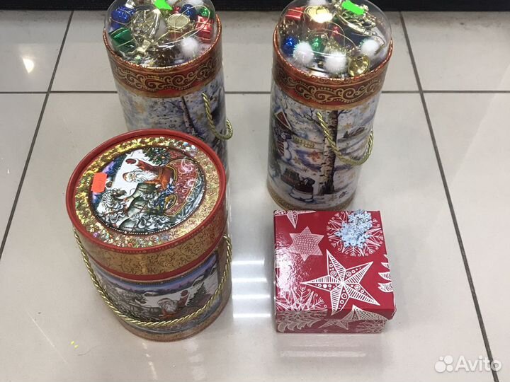 Коробочка новогодняя для подарков