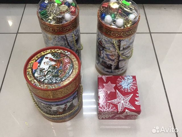 Коробочка новогодняя для подарков