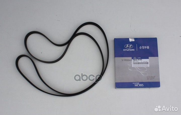 Ремень вспомогательных агрегатов (7PK2268) 2521