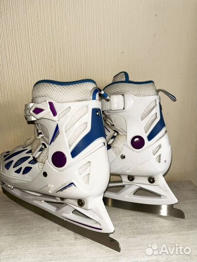 Коньки детские раздвижные 35-38 Tech Team