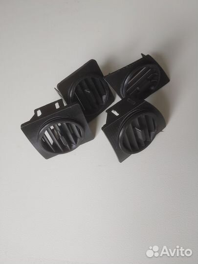 Дефлекторы обдува печки Газель(комплект 4шт)