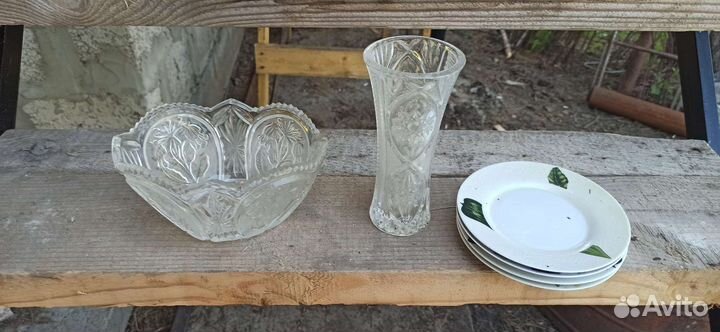 Хрустальная посуда СССР