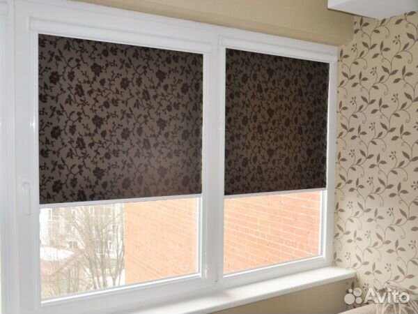 Жалюзи рулонные в кассете и без Калининград