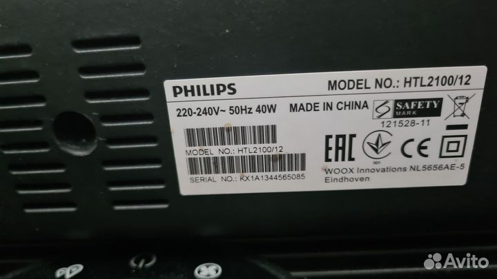 Philips 2100/12 колонка