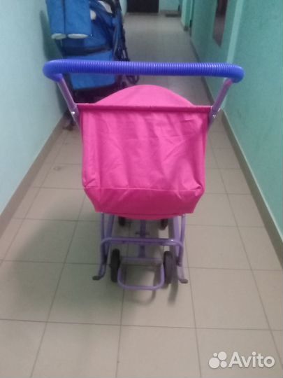 Коляска-санки зимние детские