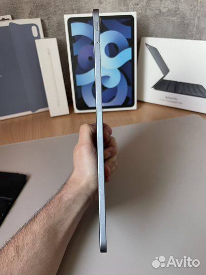 iPad Air 4 64gb + Apple Pencil + Keyboard Folio