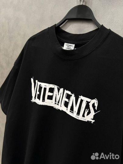 Vetements футболка vultures оверсайз