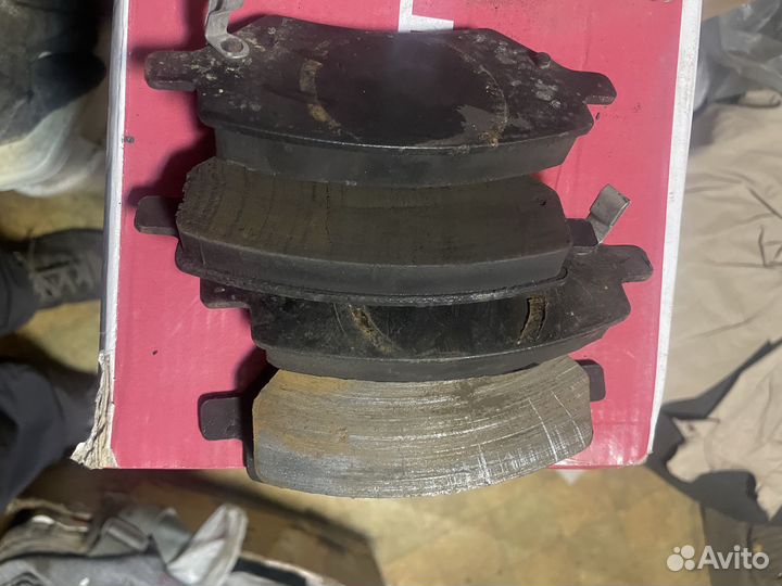 Колодки тормозные передние комплект chery