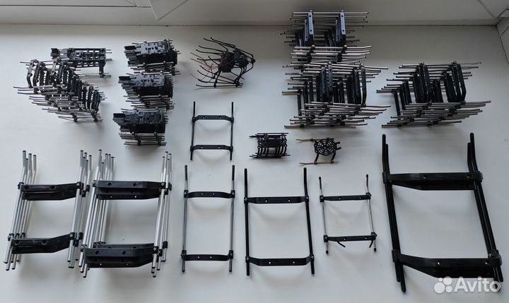 Салазки для радиоуправляемых вертолётов