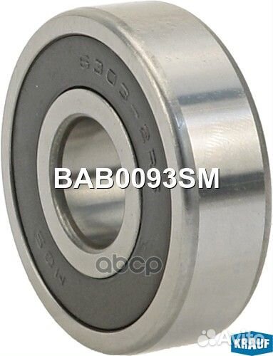 Подшипник генератора nachi Japan BAB0093SM Krauf