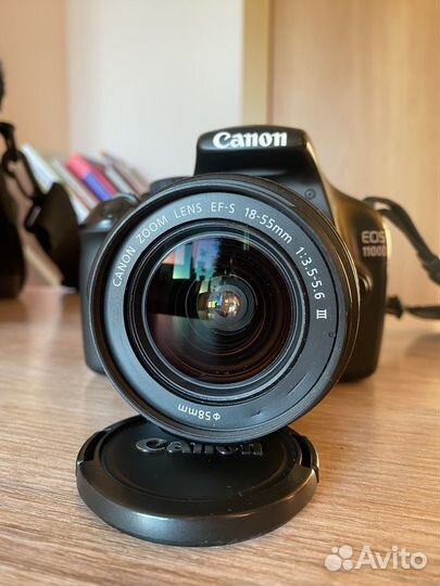 Зеркальный фотоаппарат canon eos 1100d