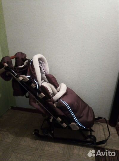 Коляска санки