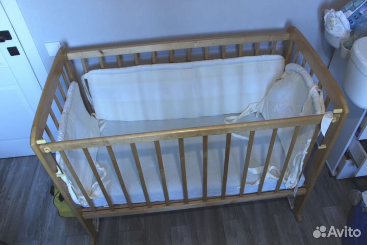 Кровать детская с матрасом икеа