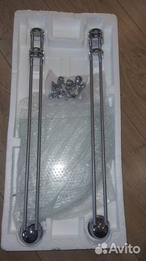 Угловая полка для ванной