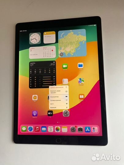 iPad pro 12'9 2-nd gen 256gb sim,wi-fi Ростест