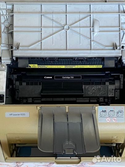 Принтер лазерный HP Laserjet 1020 ч/б, A4