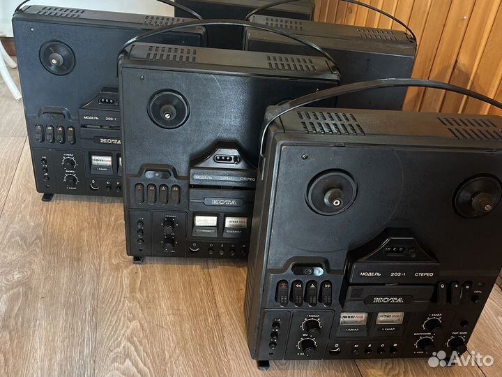 Магнитофон катушечный Нота 203 стерео