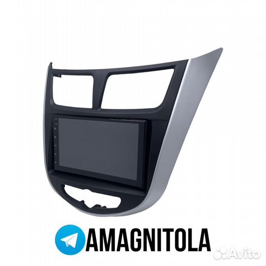 Магнитола на Hyundai Solaris 2010-2016